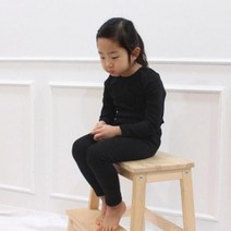 비바스타 아동용 면스판 실내복 상하의 세트