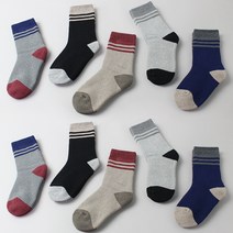 키즈퓨처 아동용 도톰한 벤 스포츠 패션 양말 2세트