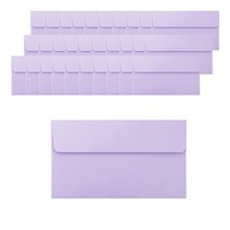 파스텔 편지 용돈 봉투, 퍼플, 100PIECE