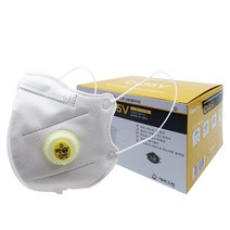크린탑 1급방진마스크 10p C135V, 1개