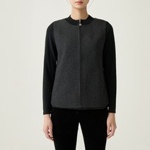 올리비아로렌 네크 니트 배색 베스트 VOCQCXW9241