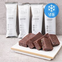 단백질과자점 프로틴 찰바 흑미영양떡 (냉동), 75g, 4입