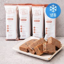 단백질과자점 프로틴 찰바 현미영양떡 (냉동), 75g, 4입
