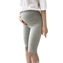 블룸마터니티 텐셀 임산부 레깅스 5부 2종 세트