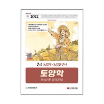 2022 7급 농업직·농업연구사 토양학 핵심이론 합격공략, 시대고시기획