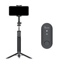 루이트 K1 블루투스 액션캠 스마트폰 삼각대 셀카봉 블랙 110cm, WS-SM2011