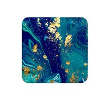 마켓피아 규조토로 만들어진 코스터 컵받침, 24 떨어지는 그림자 인디고 포지티브