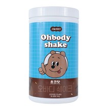 오늘의바디 오바디 단백질 쉐이크 초코맛, 1개, 700g