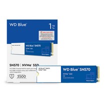 WD Blue SN570 M.2 2280 NVMe, WDS100T3B0C, 1TB