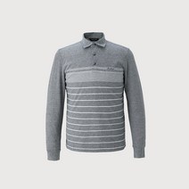 인디안 남성용 린넨혼방 한기장 에리형 긴팔 티셔츠 MITALYS1321