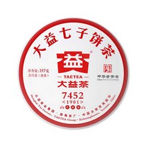대익차 보이차 7452 (1901) 숙차, 357g, 1개입, 1개