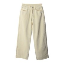 여성용 컬러 와이드 데님팬츠 PT9226K21