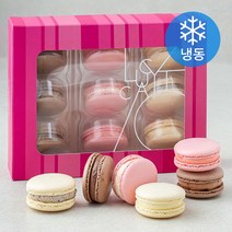 루시카토 우리 모두 마카롱 9구 (냉동), 200g, 1개