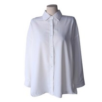 시크블랙 브리모 루즈 심플블라우스 BL4414K21