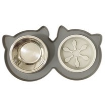 파스텔펫 반려동물 흘림방지 슬로우볼 FREE, 그레이, 1개