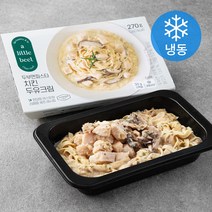 어리틀빗 치킨 두유크림 두부면 파스타 (냉동), 270g, 2개입