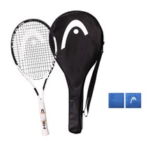 헤드 테니스 사이버 프로 라켓 + 손목밴드 13cm 2p 세트, 옐로우(라켓), 랜덤발송(손목밴드)