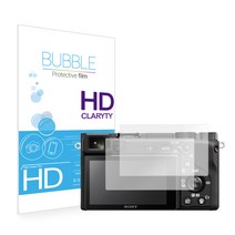 베스트로딩 버블 소니 A6400 HD 강화 액정보호필름 2p, 1세트