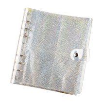 메이징초이스 반짝 투명 사진 앨범, 25매, 투명 도트무늬