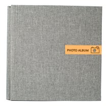 마링 DIY 접착식 포토앨범 28 x 27, 07 그레이(앨범), 화이트(내지), 20매