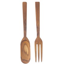 담다 티크 수저 + 포크 세트