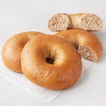 브로드카세 발효종 통밀 베이글 3개입, 360g, 1개