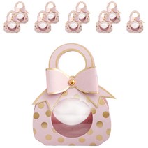 이자벨홈 사탕 초콜렛 답례품 선물 포장 상자 소형, 핑크, 10개