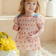 프랭크썸 여아용 체리 블라우스