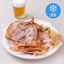해맑은푸드 조미 마른오징어 몸통 5미 (냉동), 300g(중), 1개