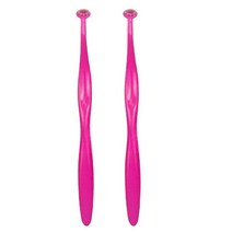 틈새 칫솔 분홍색 170 x 11 x 8 mm, 1개, 2개