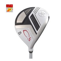 야마하 여성용 2022년 씨즈 HM+ 페어웨이우드 화이트 5번 + 마야골프티, L, 20도