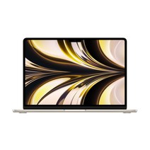 Apple 2022 맥북 에어, 스타라이트, M2 8코어, GPU 10코어, 512GB, 24GB, 35W 듀얼, 한글, Z15Z0001H, MAC OS