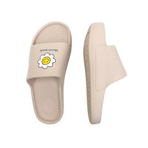 슈라모드 웨이브 스트레칭 거실화, 베이지