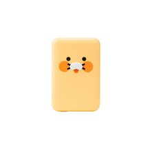 카카오프렌즈 어부바 충전 보조배터리 5000mAh 무선, CHOONSIK, WI22-MSPB5000