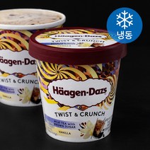 하겐다즈 트위스트 & 크런치 밀크티 위드 브라운 슈가 & 바닐라 아이스크림 (냉동), 403ml, 1개