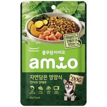 풀무원아미오 강아지 자연담은 영양식 연어와 양배추, 연어, 50g, 10개