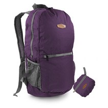 엑스피크 컴팩트 초경량 폴딩백팩 & 등산배낭 10L, 퍼플