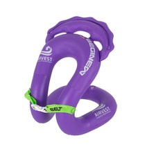 스위스비기뉴 아동용 에어베스트 25kg, 퍼플, 1개