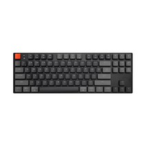 키크론 K1 V5 케이트론 로우프로파일 기계식 무선 키보드 RGB LED 갈축, K1 B3, 혼합색상, 텐키리스