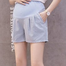 엠케이 시어서커 임산부 배보호 반바지
