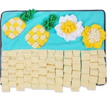 woollyoly울리올리 담요 펫 강아지 노즈워크 장난감 KYSP-0115 80 x 60 cm, 혼합색상, 1개