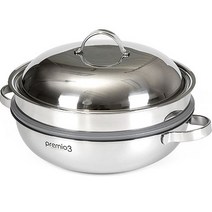 키친아트 프리미오3 통3중 인덕션 궁중 찜냄비 10567, 1개, 24cm