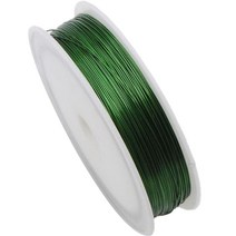 컬러 공예철사 0.4mmx50m, 07 그린, 1개