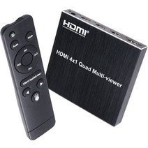 Coms 4x1 HDMI 화면 분할기 멀티뷰어 RS232 IR, TB641