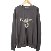 세레빗 라운드넥 프린팅 포인트 맨투맨 cpt10466k28