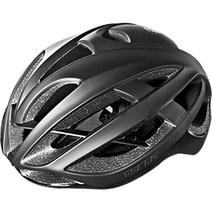 토파즈 경량 인몰드 자전거헬멧 TOPAZ, 무광 블랙