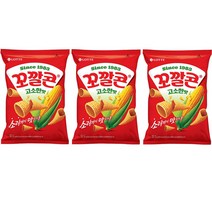 꼬깔콘 고소한 맛, 134g, 3개