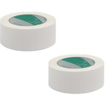 아뜰라임 다양한 박스 포장 색상 컬러 테이프 4.5cm, 화이트, 2개