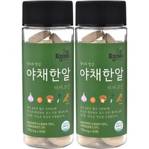 토종마을 HACCP인증 마마코인 야채한알 30코인 4g x 30정 X 2개, 120g