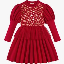 마리앤모리 여아용 벨라 크리스마스 원피스